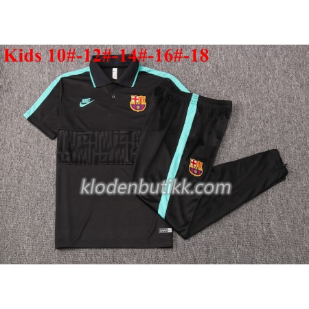 FC Barcelona 2020-2021 Barn Trenings Polo M002